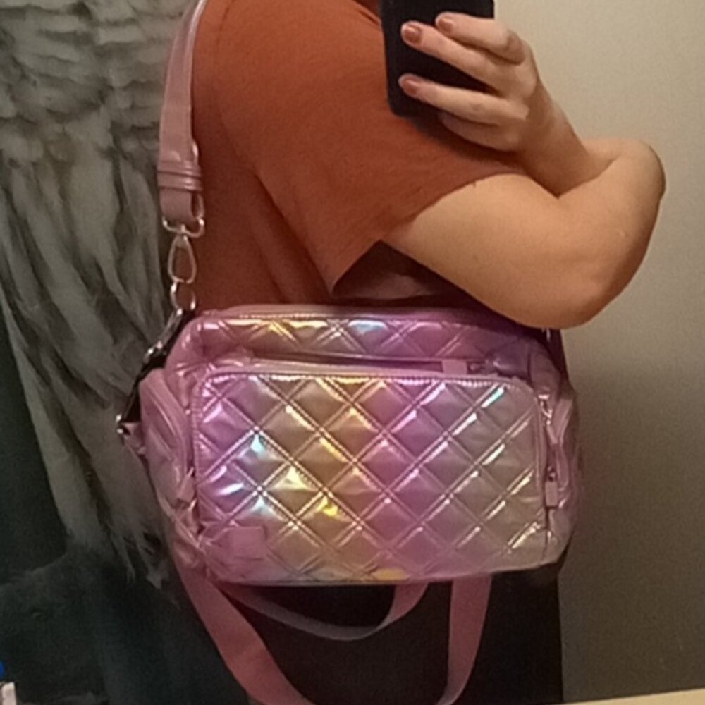 IHKWIP Pink Iridescent Crossbody